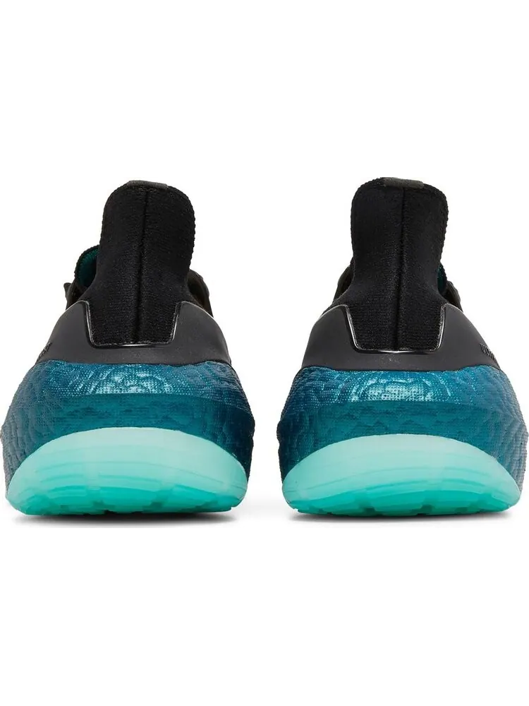 Кроссовки Adidas UltraBoost 22 'Black Mint Rush' — изображение 6 из 8, черный