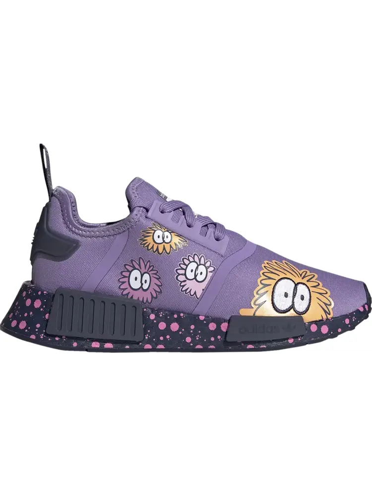 Кроссовки Adidas Kevin Lyons x NMD_R1 J 'Monster' — изображение 1 из 1, фиолетовый