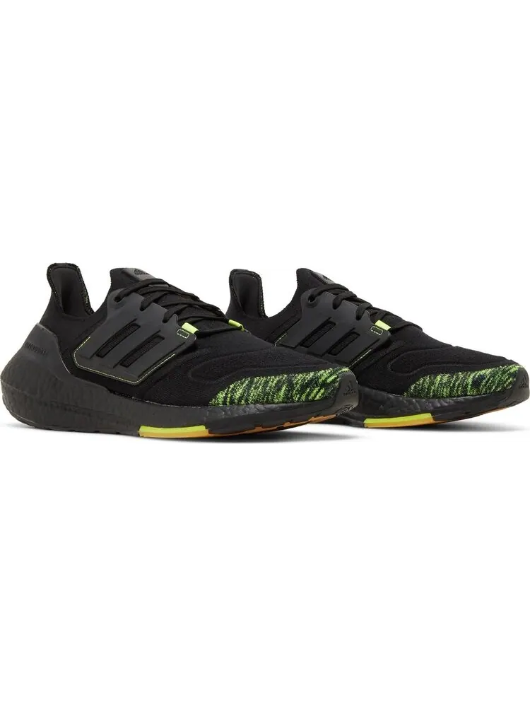 Кроссовки Adidas UltraBoost 22 'Black Solar Yellow' — изображение 8 из 8, черный