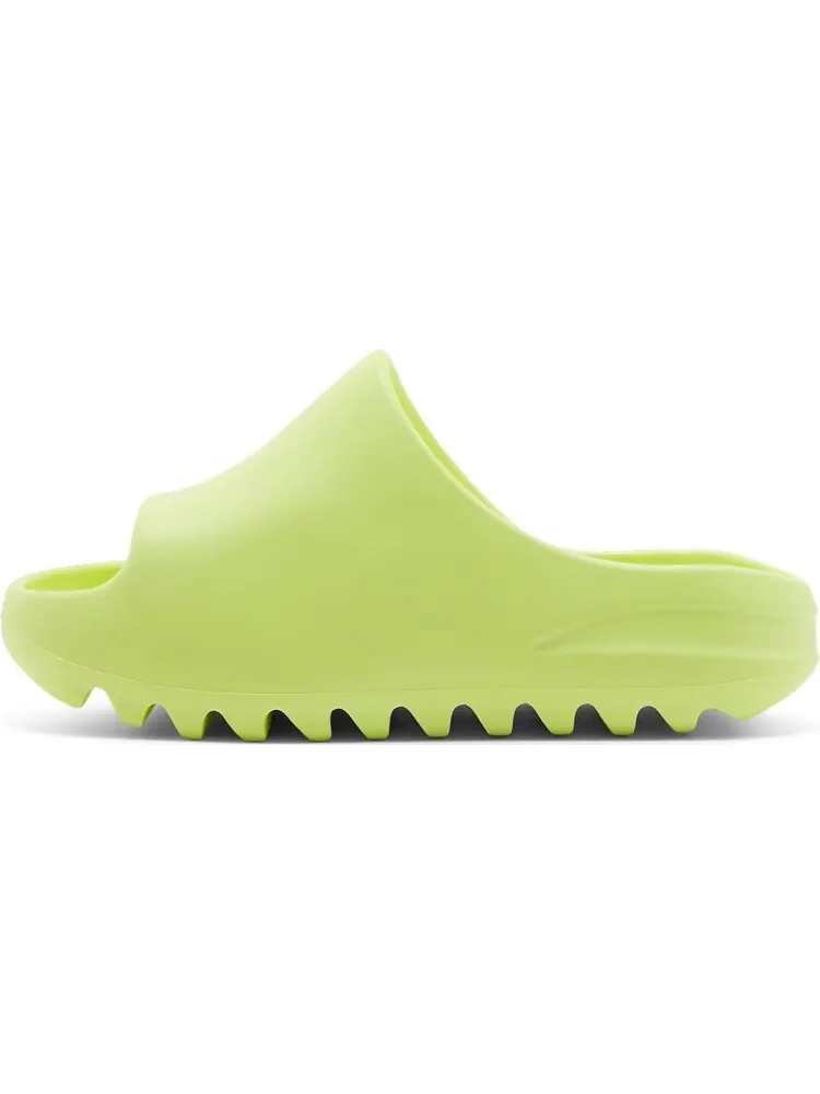 Сандалии Adidas Yeezy Slide Kids 'Glow Green' — изображение 3 из 8, зеленый