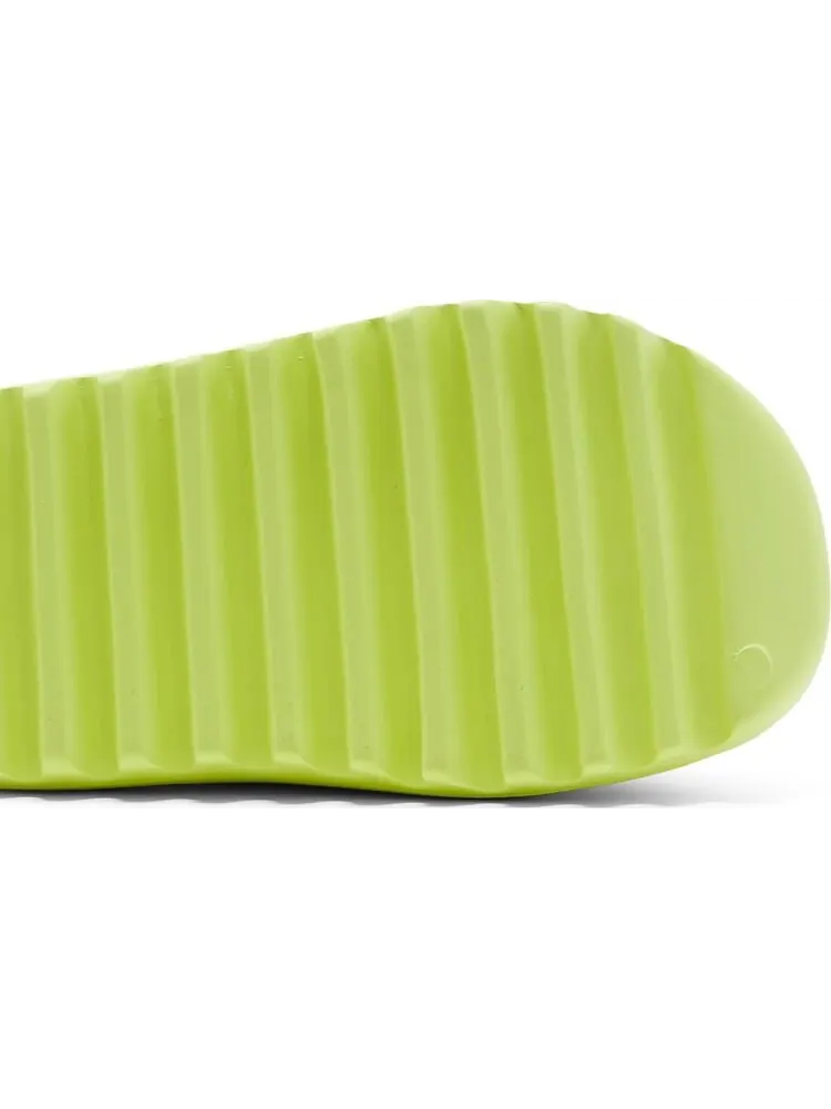 Сандалии Adidas Yeezy Slide Kids 'Glow Green' — изображение 5 из 8, зеленый