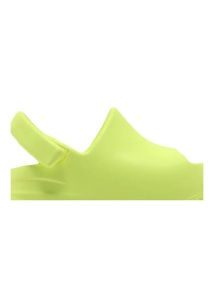 Детские шлепанцы Adidas Yeezy Slides — изображение 2 из 4, зеленый