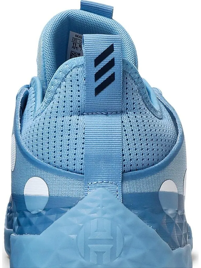 Кроссовки Adidas Harden Vol. 5 Futurenatural 'Polka Dot - Team Light Blue' — изображение 7 из 8, синий