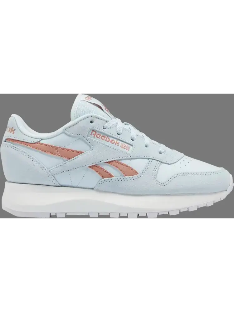 Кроссовки wmns classic leather sp 'glass blue canyon coral' Reebok — изображение 1 из 1, синий