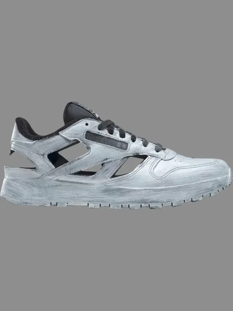 Кроссовки maison margiela x classic leather dq 'whiteout' Reebok — изображение 1 из 1, белый