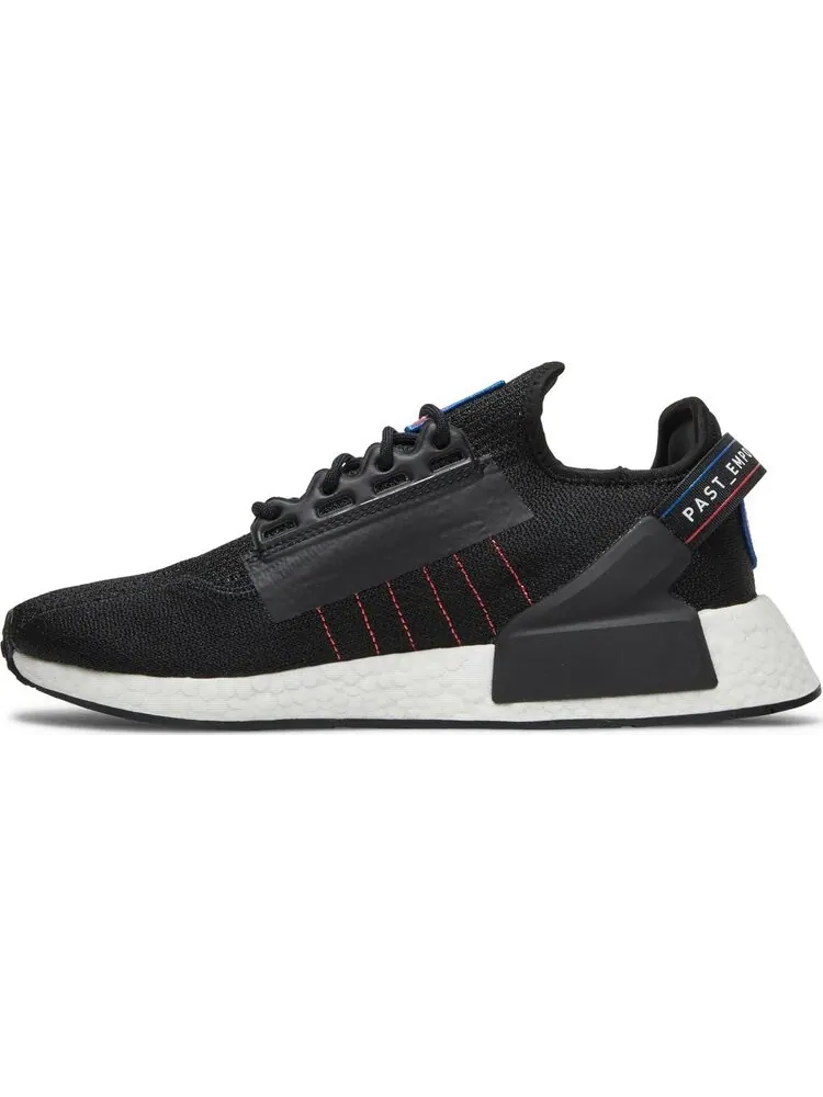 Кроссовки Adidas NMD_R1 V2 'Logo Patch - Black' — изображение 3 из 8, черный