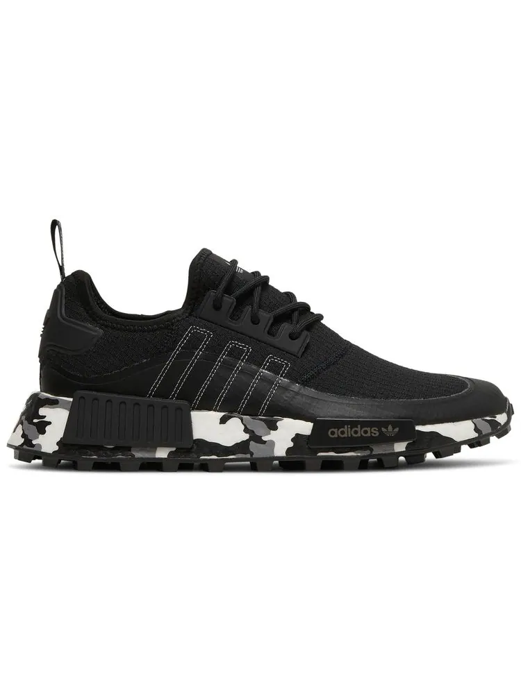 Кроссовки adidas NMD_R1 TR 'Black White Camo' — изображение 1 из 8, черный