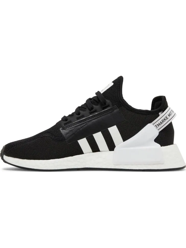 Кроссовки Adidas NMD_R1 V2 'Core Black White' — изображение 3 из 8, черный