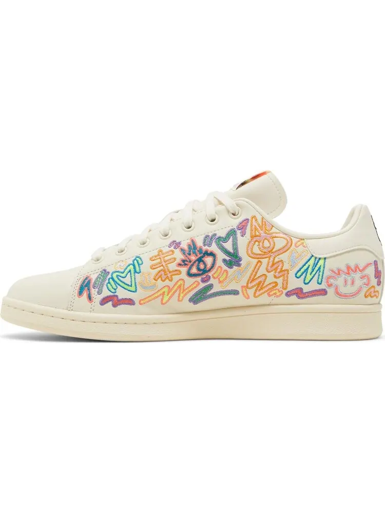 Кроссовки Adidas Kris Andrew Small x Stan Smith — изображение 3 из 8, белый