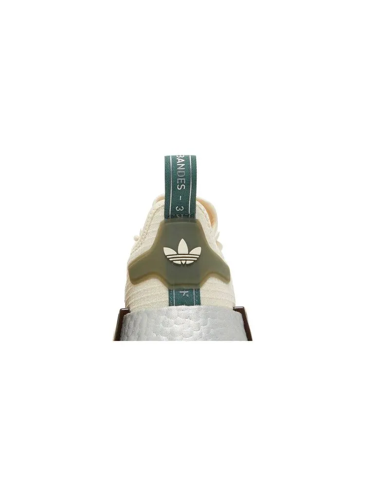 Кроссовки adidas Wmns NMD_R1 'White Focus Olive' — изображение 8 из 9, белый/оливковый