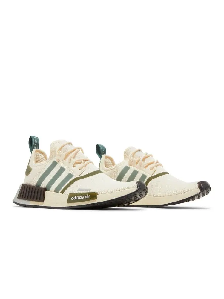 Кроссовки adidas Wmns NMD_R1 'White Focus Olive' — изображение 9 из 9, белый/оливковый