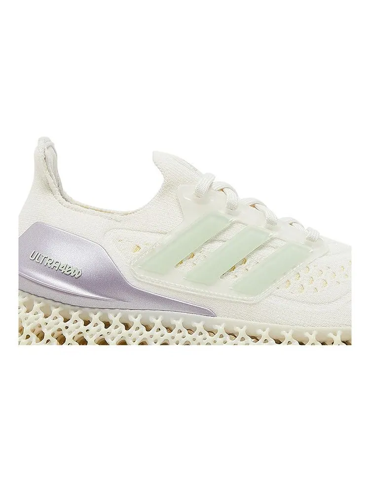 Кроссовки adidas Wmns Ultra 4D FWD 'White Linen Green' — изображение 3 из 9, белый/зеленый/желтый