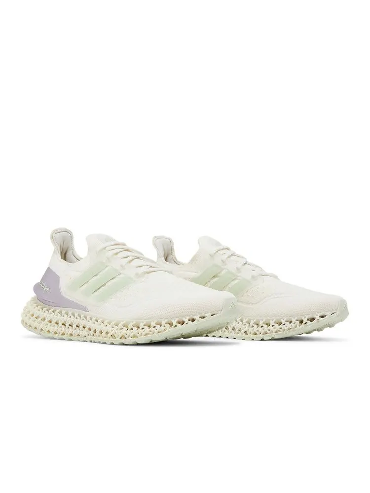 Кроссовки adidas Wmns Ultra 4D FWD 'White Linen Green' — изображение 9 из 9, белый/зеленый/желтый