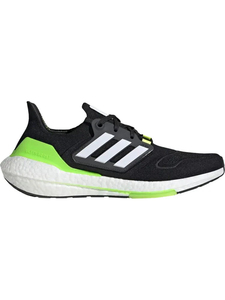 Кроссовки Adidas UltraBoost 22 'Black Solar Green' — изображение 1 из 1, черный