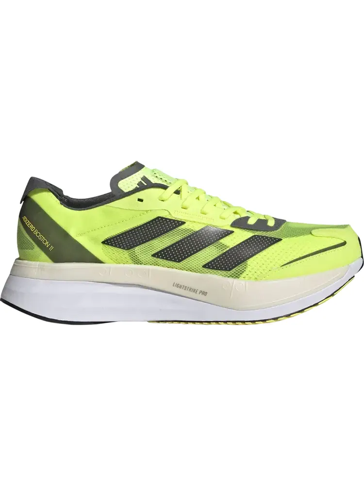 Кроссовки Adidas Adizero Boston 11 'Solar Yellow Night Metallic' — изображение 1 из 1, желтый