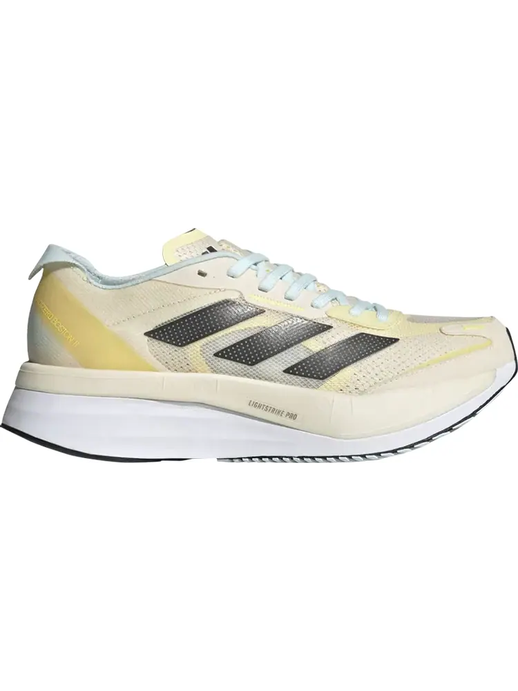 Кроссовки Adidas Wmns Adizero Boston 11 'Ecru Tint Night Metallic' — изображение 1 из 1, бежевый