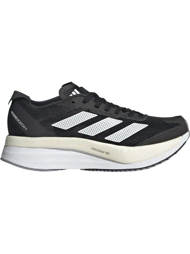 Кроссовки Adidas Wmns Adizero Boston 11 'Black White' — изображение 1 из 1, черный