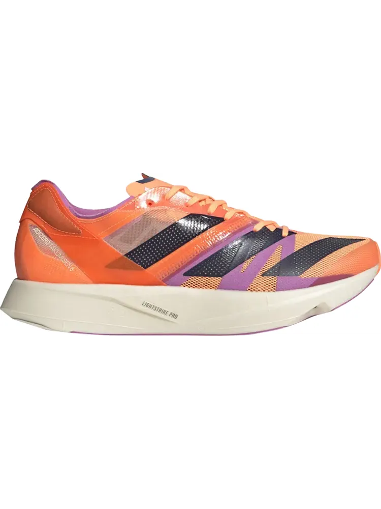Кроссовки Adidas Adizero Takumi Sen 8 'Beam Orange Pulse Lilac' — изображение 1 из 1, оранжевый