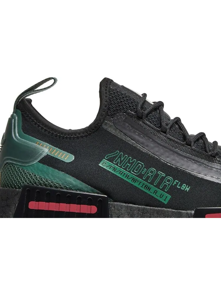Кроссовки Adidas Star Wars x NMD_R1 Spectoo 'Boba Fett' — изображение 2 из 8, черный