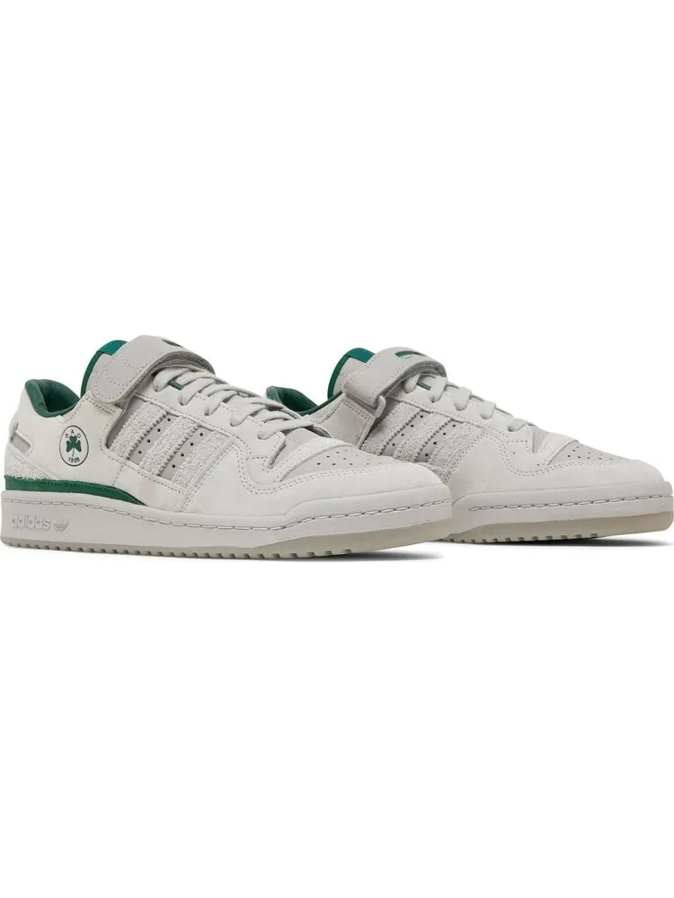 Кроссовки Adidas BSTN x Forum 84 Low 'Panathinaikos' — изображение 8 из 8, серый