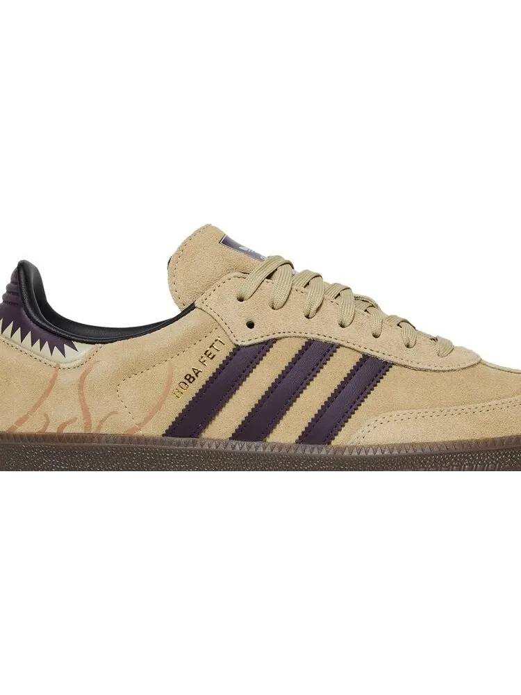 Кроссовки Adidas Star Wars x Samba 'Boba Fett Sarlacc Pit' — изображение 2 из 8, коричневый