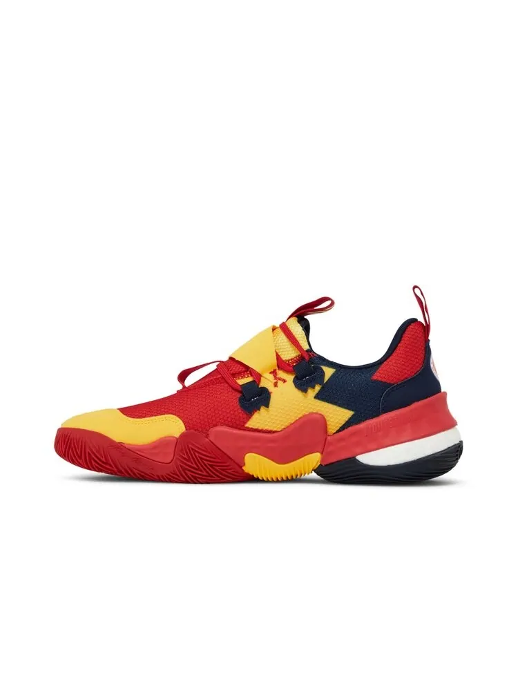 Кроссовки Adidas Trae Young 1 — изображение 3 из 4, красный