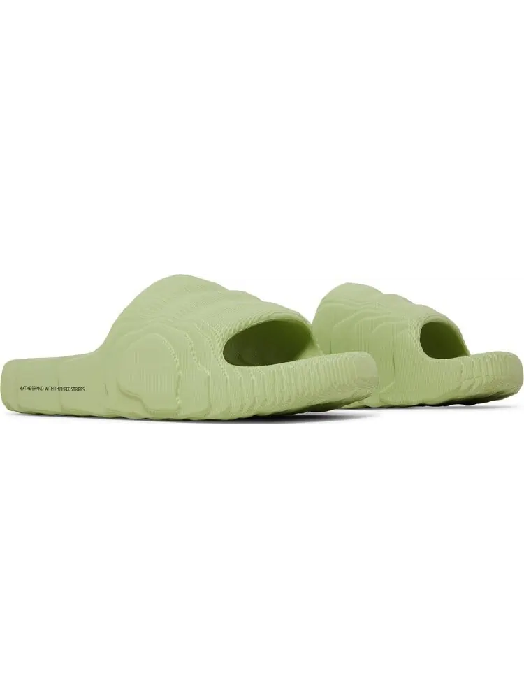 Сандалии Adidas Adilette 22 Slides 'Magic Lime' — изображение 8 из 10, зеленый