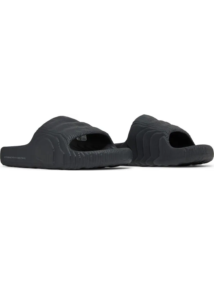 Сандалии Adidas Adilette 22 Slides 'Carbon' — изображение 8 из 8, черный