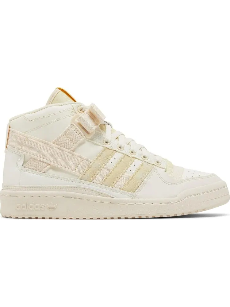 Кроссовки Adidas Parley x Forum Mid 'Off White' — изображение 1 из 8, бежевый