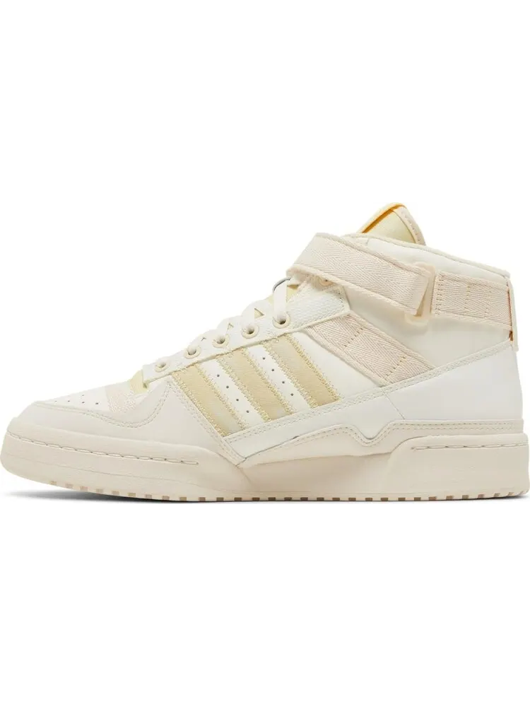 Кроссовки Adidas Parley x Forum Mid 'Off White' — изображение 3 из 8, бежевый
