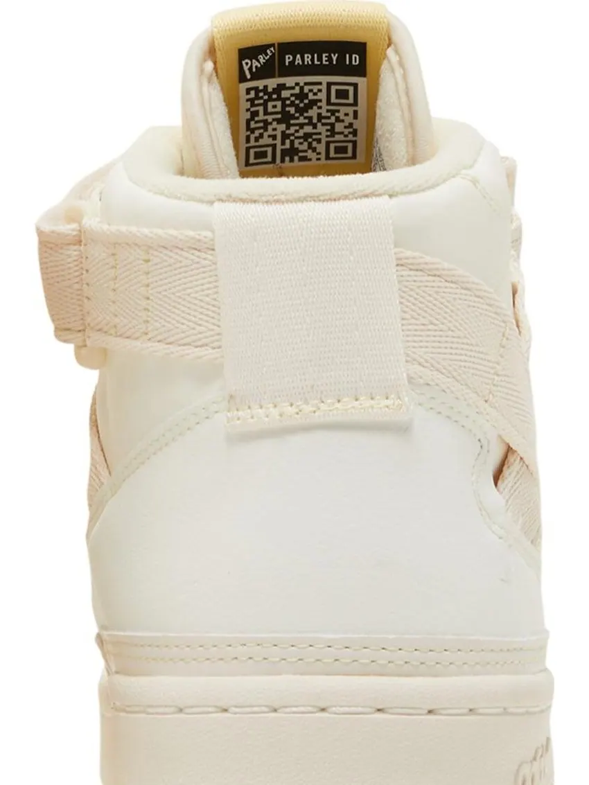 Кроссовки Adidas Parley x Forum Mid 'Off White' — изображение 7 из 8, бежевый