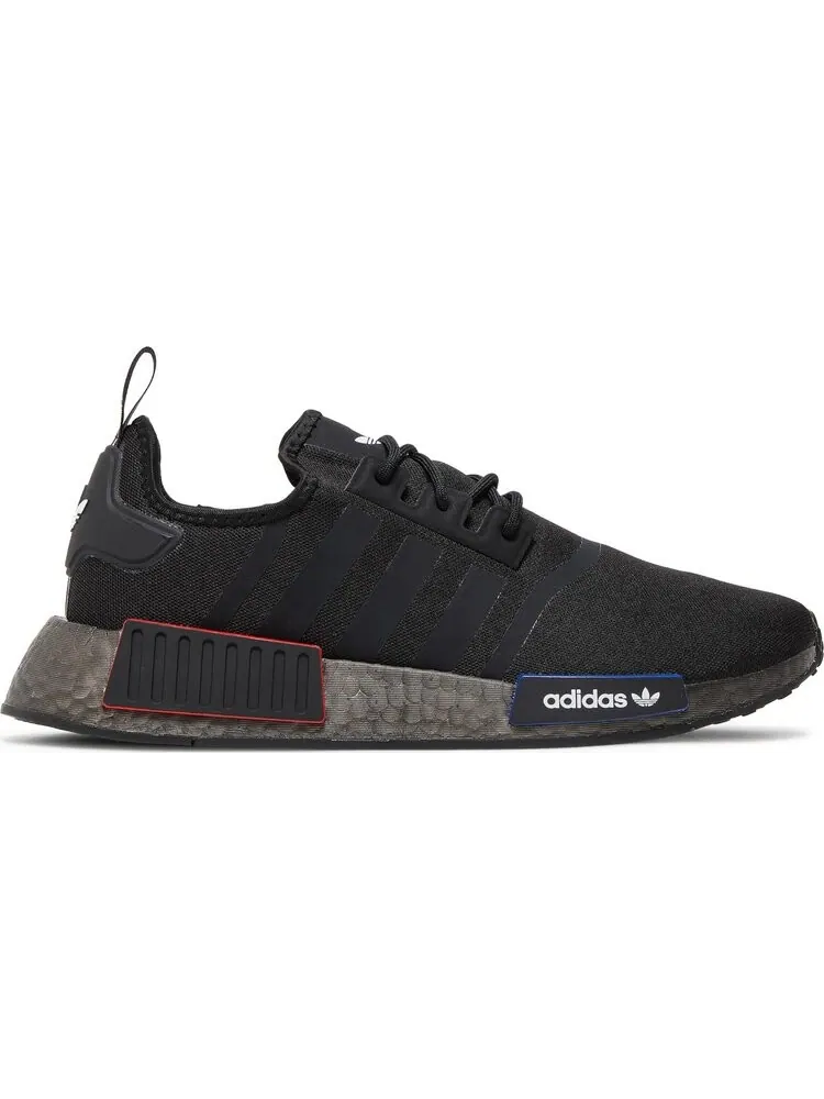 Кроссовки Adidas NMD_R1 'Black Grey' — изображение 1 из 8, черный
