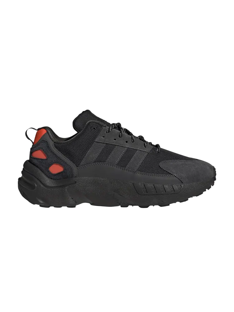 Кроссовки adidas ZX 22 Boost 'Black Solar Red' — изображение 1 из 1, черный//красный