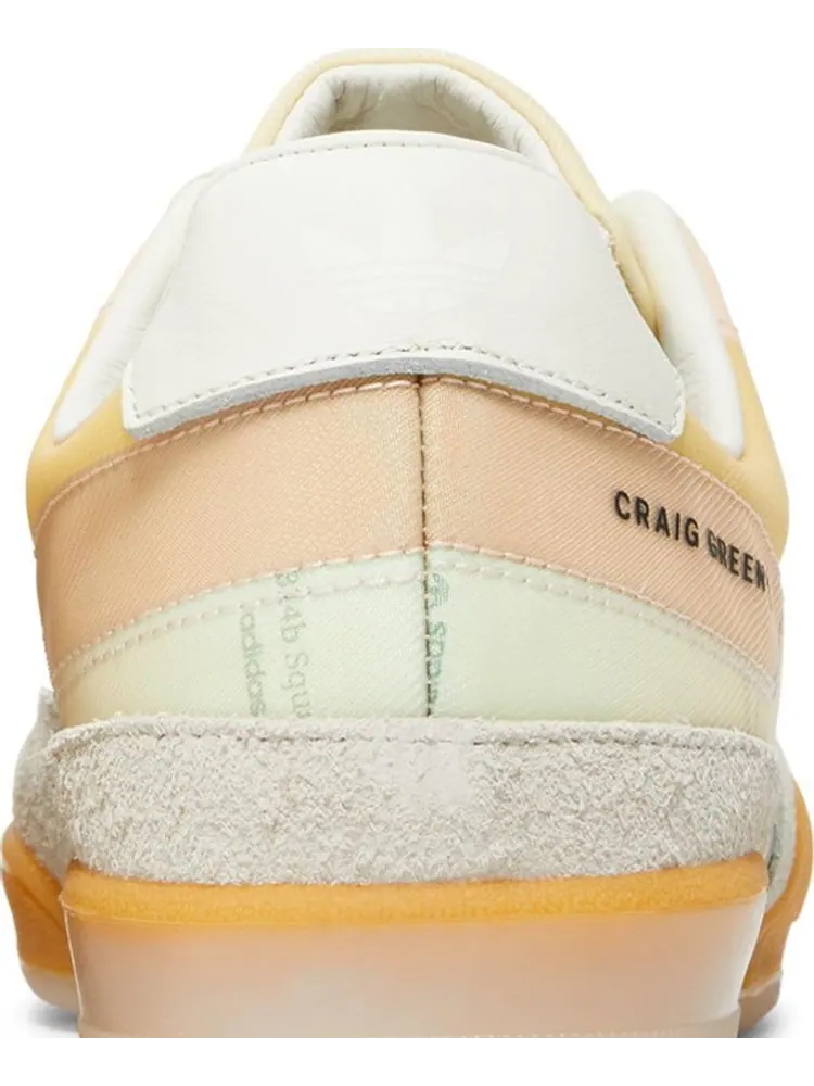 Кроссовки Adidas Craig Green x Squash Polta AKH 'Cream Bold Green' — изображение 7 из 8, бежевый