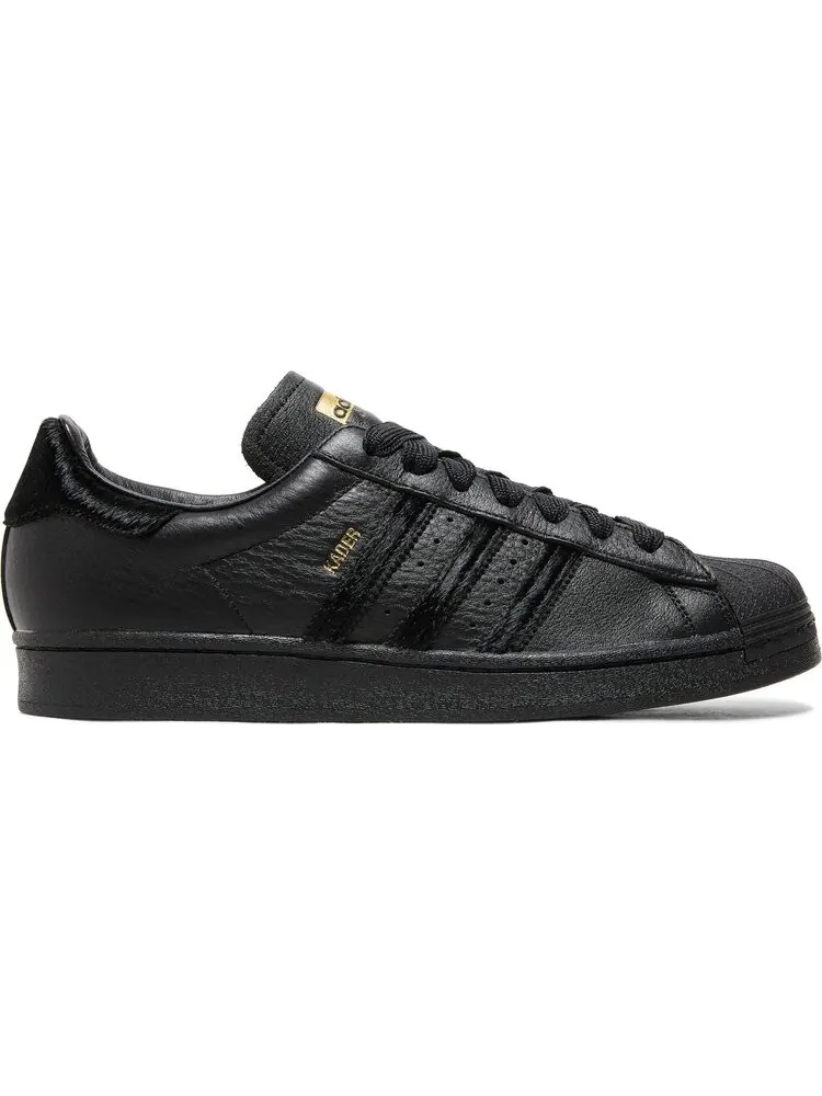 Кроссовки Adidas Kader Sylla x Superstar ADV 'Monochrome Black' — изображение 1 из 8, черный