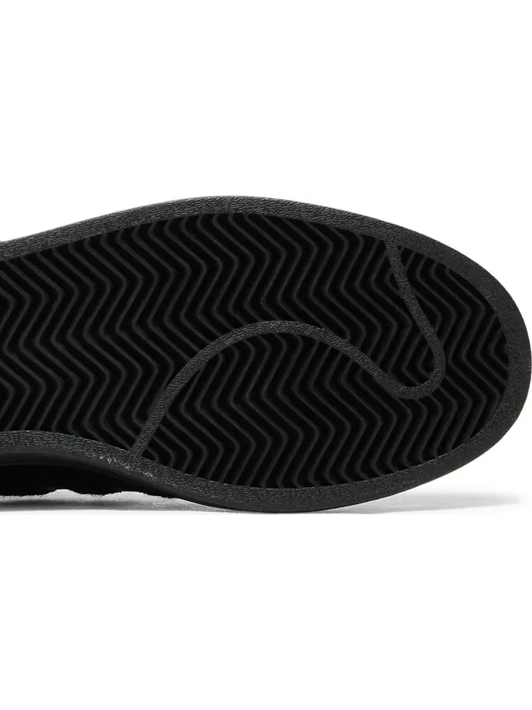 Кроссовки Adidas Kader Sylla x Superstar ADV 'Monochrome Black' — изображение 5 из 8, черный