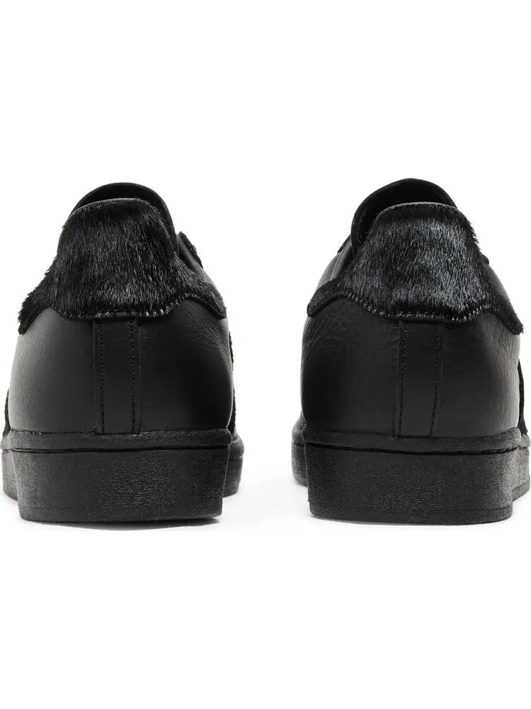 Кроссовки Adidas Kader Sylla x Superstar ADV 'Monochrome Black' — изображение 6 из 8, черный