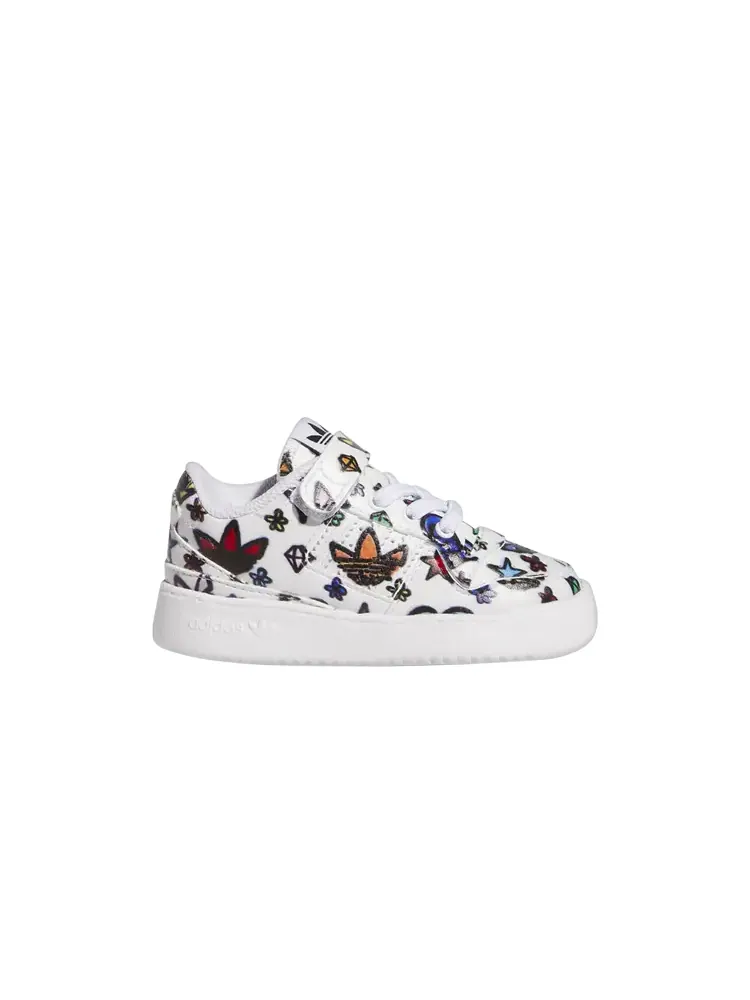 Кроссовки Adidas Jeremy Scott x Forum 84 Low I — изображение 1 из 1, белый