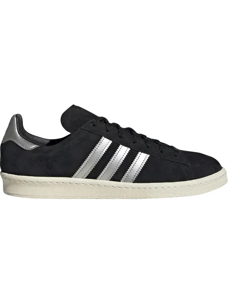 Кроссовки Adidas Campus 'Black Metallic Silver' — изображение 1 из 1, черный