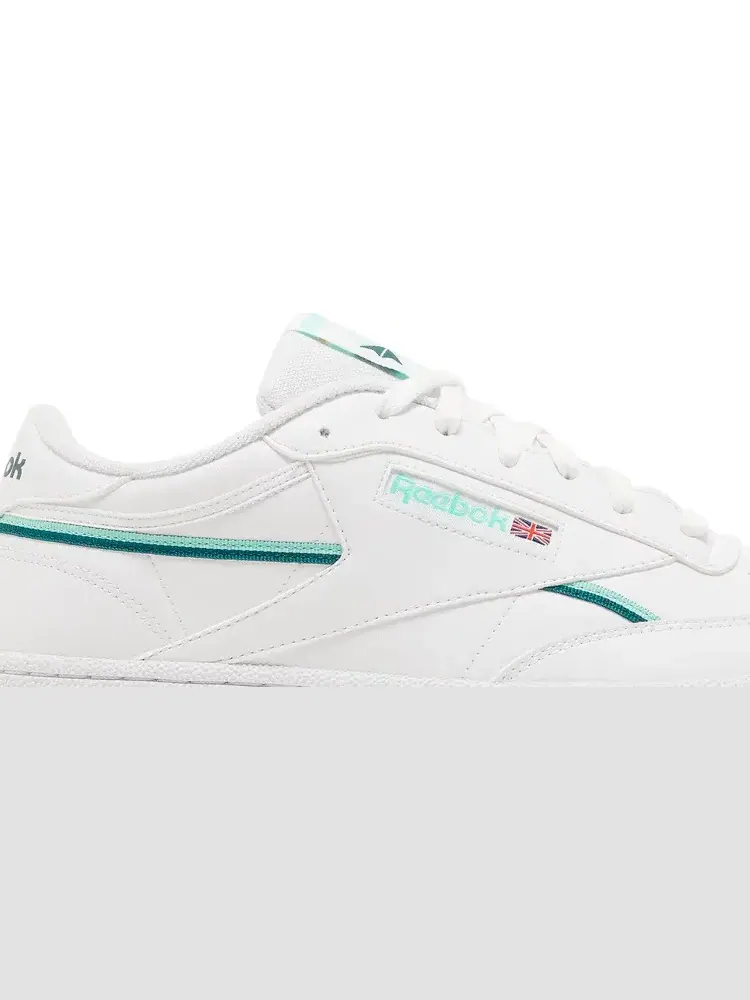Кроссовки club c 85 vegan 'white hint mint' Reebok — изображение 2 из 8, белый