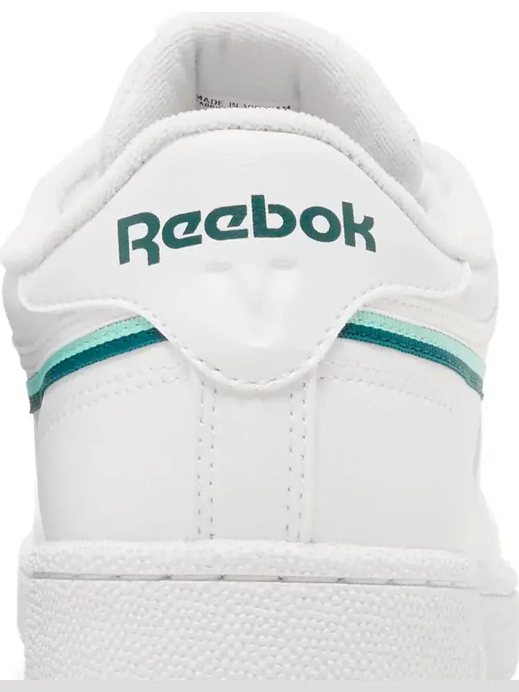 Кроссовки club c 85 vegan 'white hint mint' Reebok — изображение 7 из 8, белый