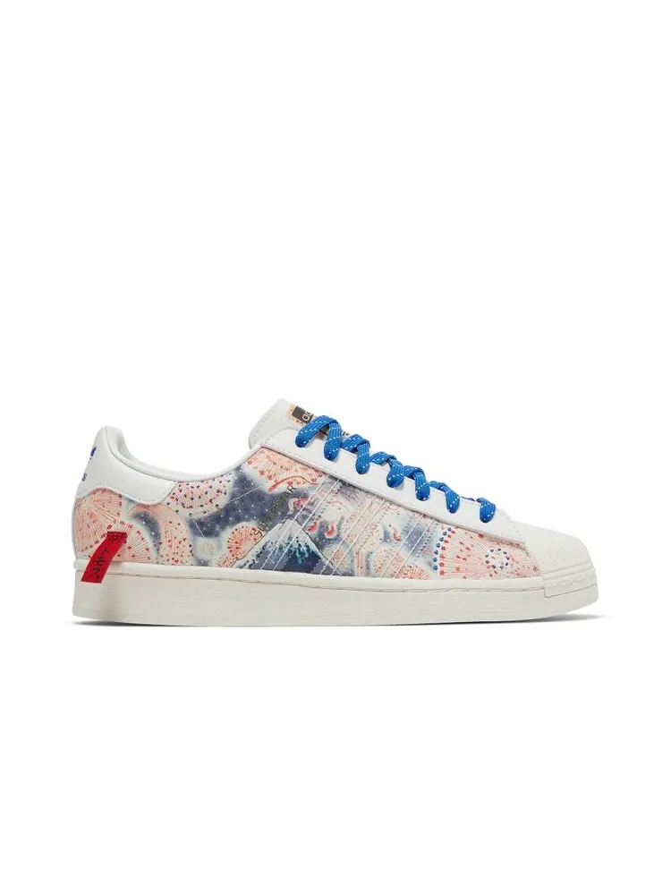Кроссовки Adidas Atmos x Three Tides Tattoo x Superstar — изображение 1 из 4, белый