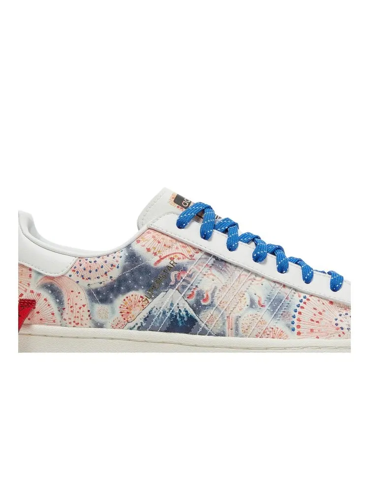Кроссовки Adidas Atmos x Three Tides Tattoo x Superstar — изображение 2 из 4, белый