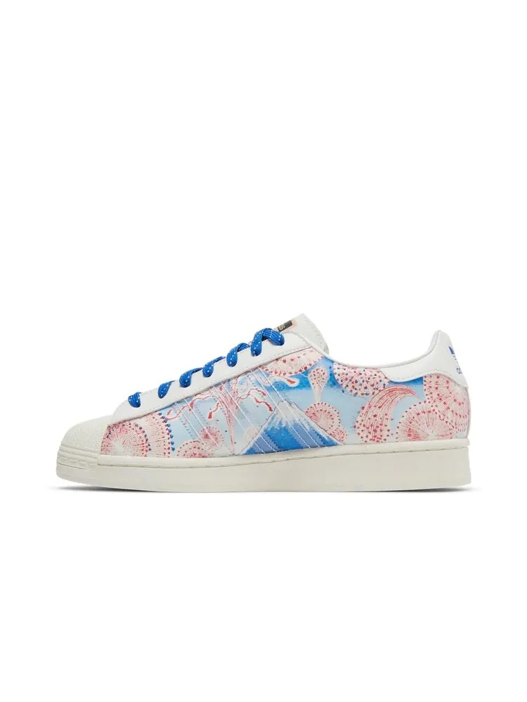 Кроссовки Adidas Atmos x Three Tides Tattoo x Superstar — изображение 3 из 4, белый