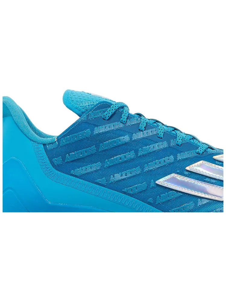 Кроссовки adidas Adizero Cleat 'Cyan' — изображение 2 из 8, синий
