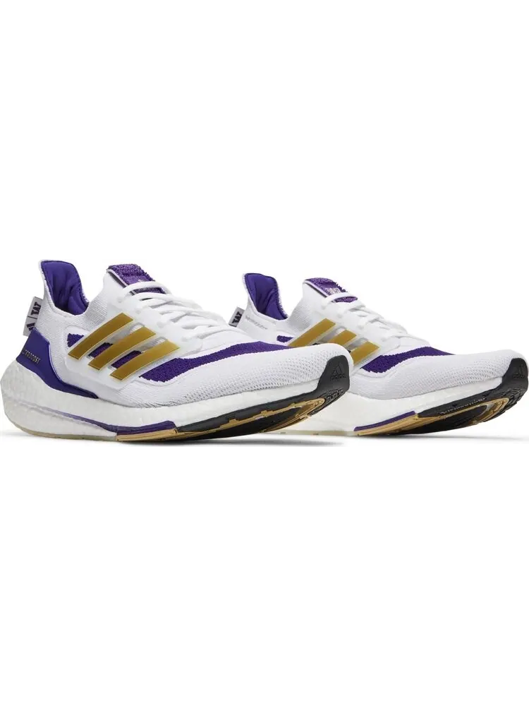 Кроссовки Adidas UltraBoost 21 'NCAA Pack - Washington' — изображение 8 из 8, фиолетовый