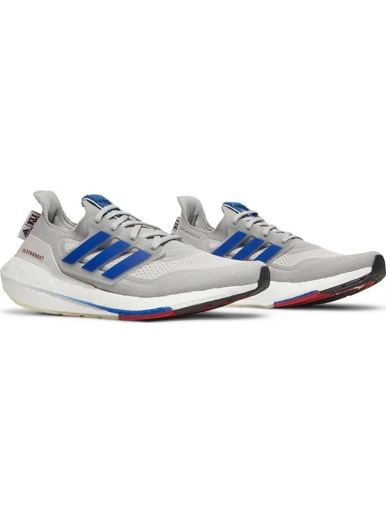 Кроссовки Adidas UltraBoost 21 'NCAA Pack - Kansas' — изображение 8 из 8, серый