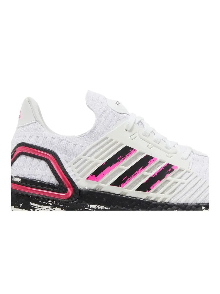 Кроссовки adidas David Beckham x UltraBoost CC_1 DNA 'White Shock Pink' — изображение 3 из 9, белый/белый/розовый