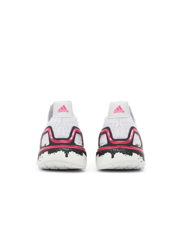 Кроссовки adidas David Beckham x UltraBoost CC_1 DNA 'White Shock Pink' — изображение 7 из 9, белый/белый/розовый