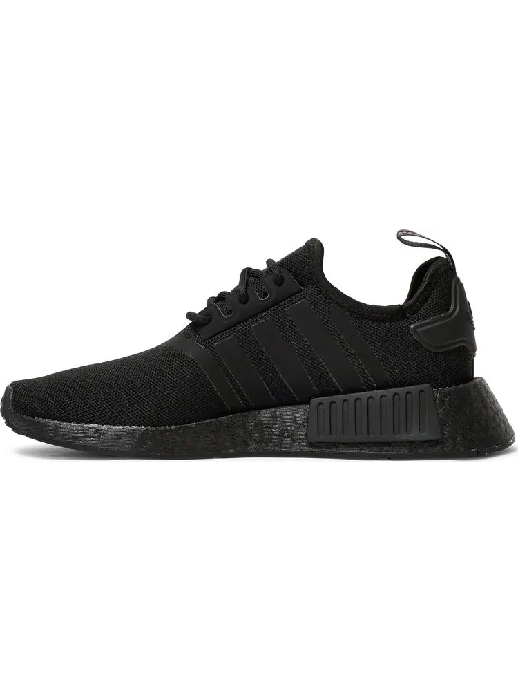 Кроссовки Adidas Wmns NMD_R1 Primeblue 'Black Solar Pink' — изображение 3 из 8, черный